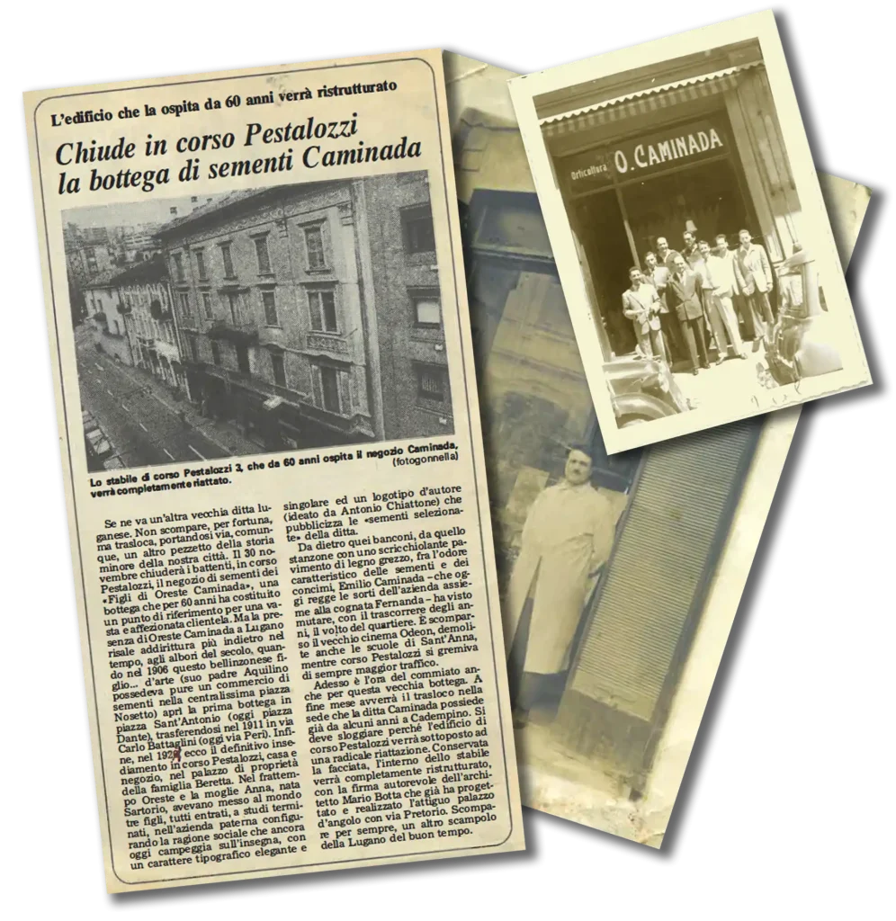 Storia Caminada Sementi SA