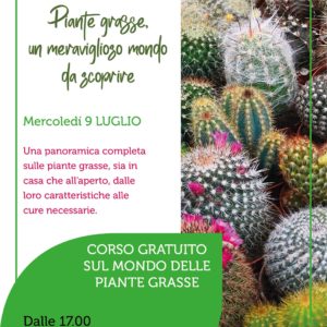 Corso - Il mondo delle piante grasse