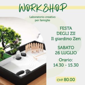 WORKSHOP - Festa degli zii - Il giardino Zen